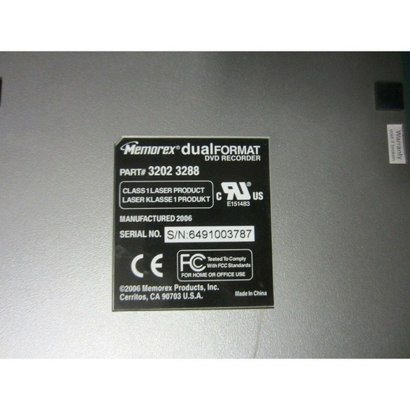 Memorex DVD Double Layer 16x Multi Recorder Dual Format Re writable - Picture 4 of 8